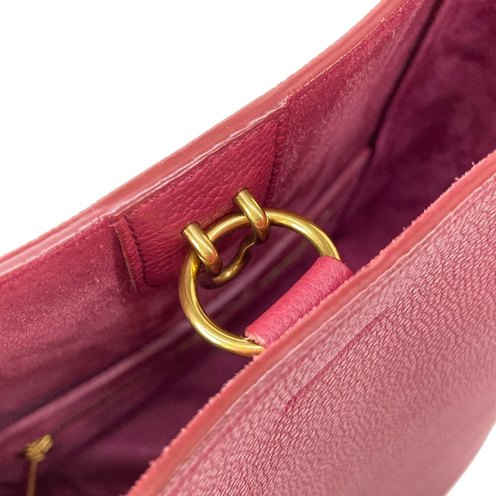 Celine Sangle bucket small Shoulder Bag 189303AH4.25RY Raspberry (Pink-Red) - Picture 12 of 15